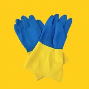 Buddy's Blends chemical safety gloves